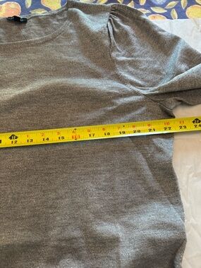 NWT Talbots lightweight grey iridescent sweater XL